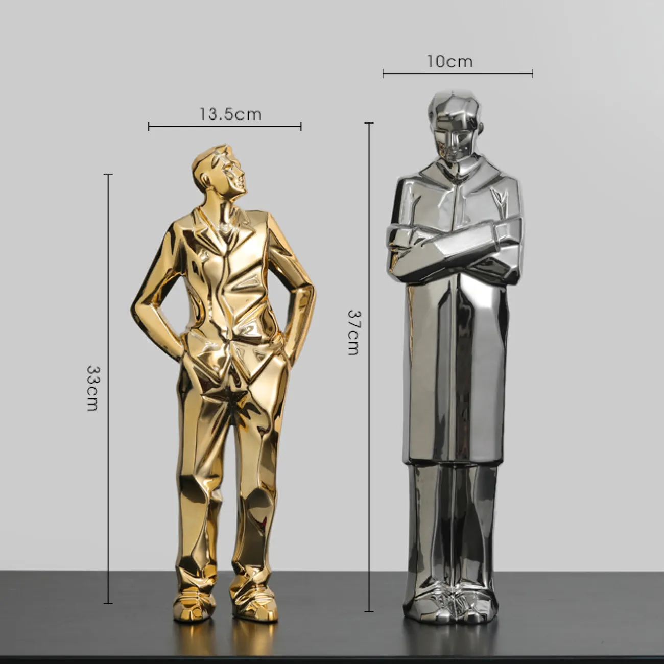 Простая минималистичная абстрактная настольная статуэтка человека для гостиной LaLume DK20490-23