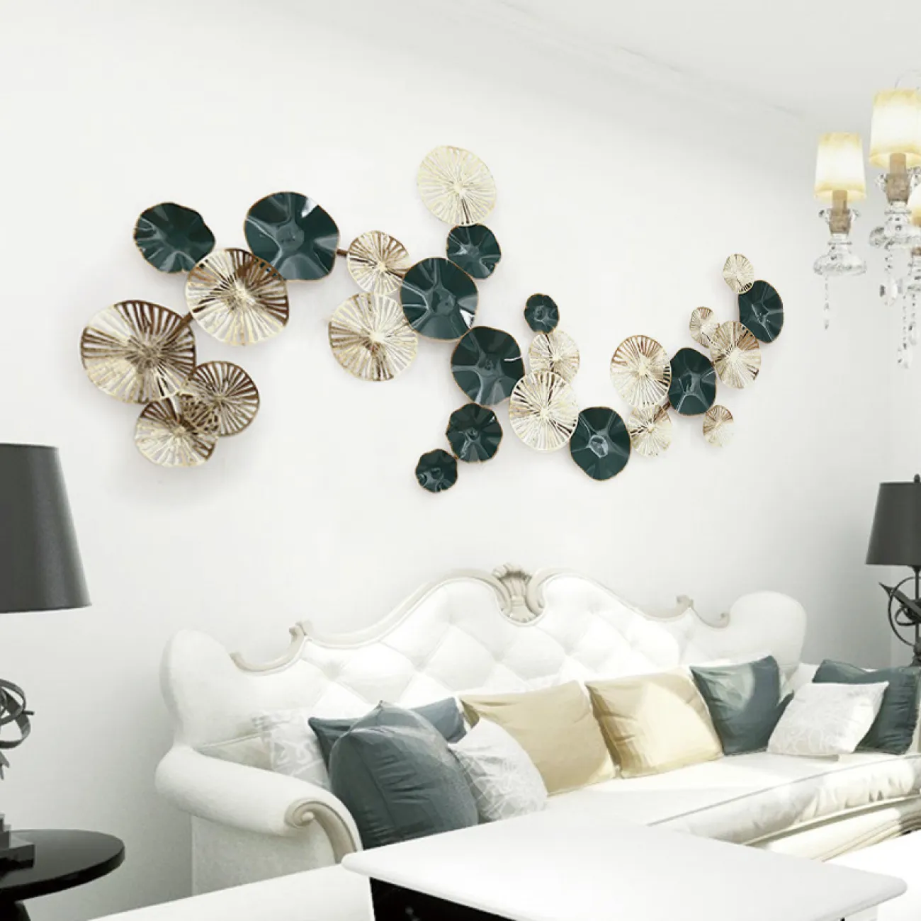 Минималистичный настенный декор для гостиной в Современном стиле LaLume DK20517-23