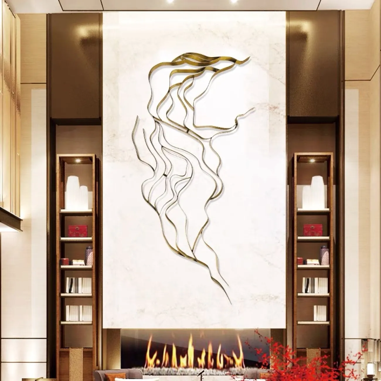 Необычное настенное украшение ручной работы для гостиной в Современном стиле LaLume DK20521-23