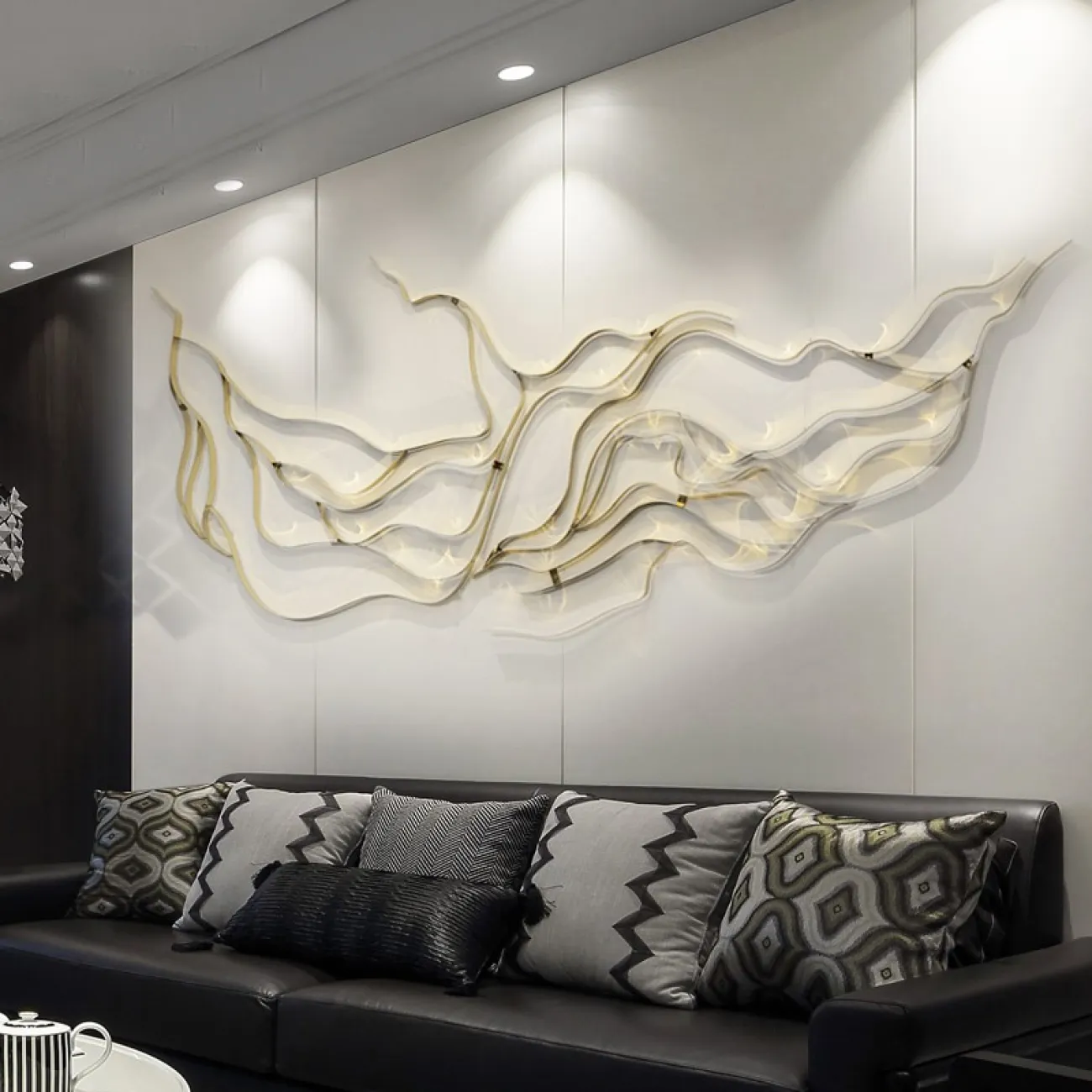 Необычное настенное украшение ручной работы для гостиной в Современном стиле LaLume DK20521-23