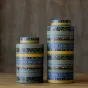 Неоклассическая настольная ваза с крышкой для гостиной LaLume DK20536-23