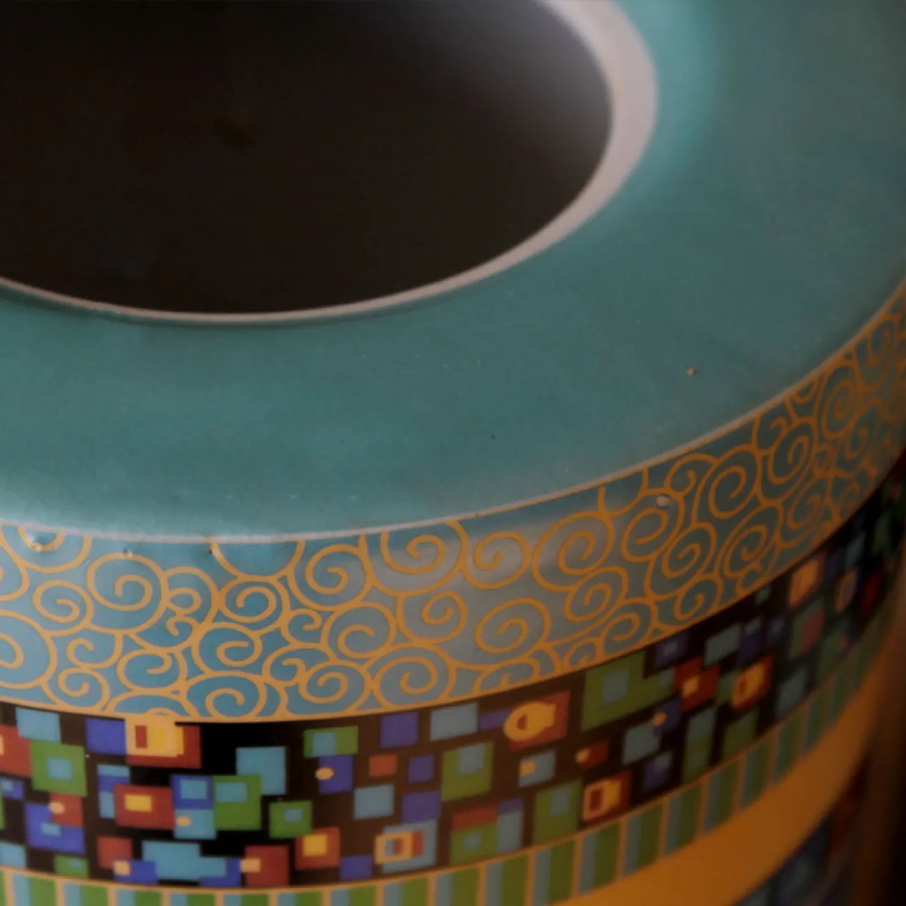 Неоклассическая настольная ваза с крышкой для гостиной LaLume DK20536-23