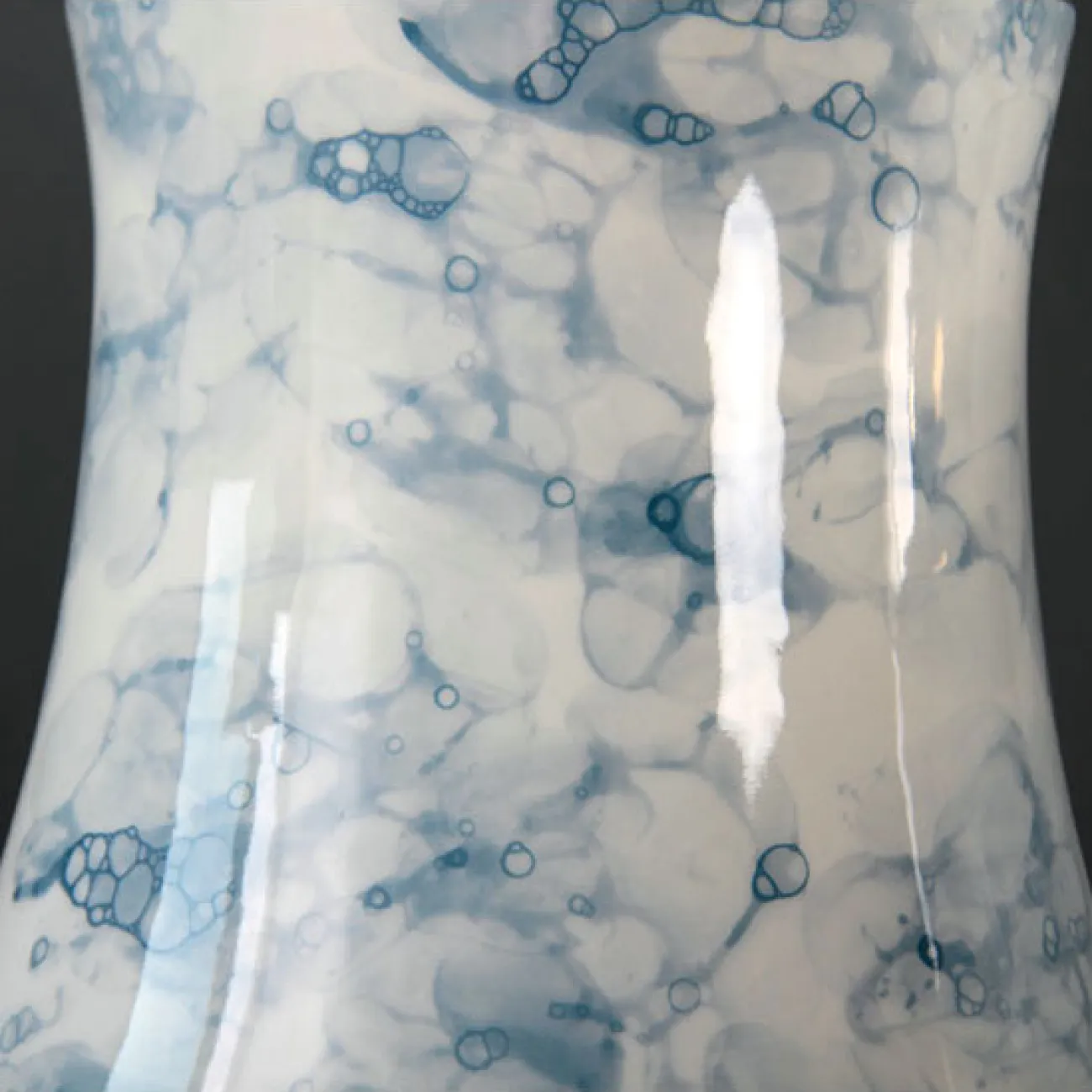 Керамическая ваза с крышкой для цветов в Современном стиле LaLume DK20538-23