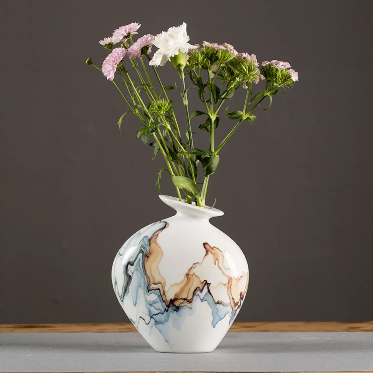 Современная креативная ваза для цветов в Китайском стиле LaLume DK20548-23