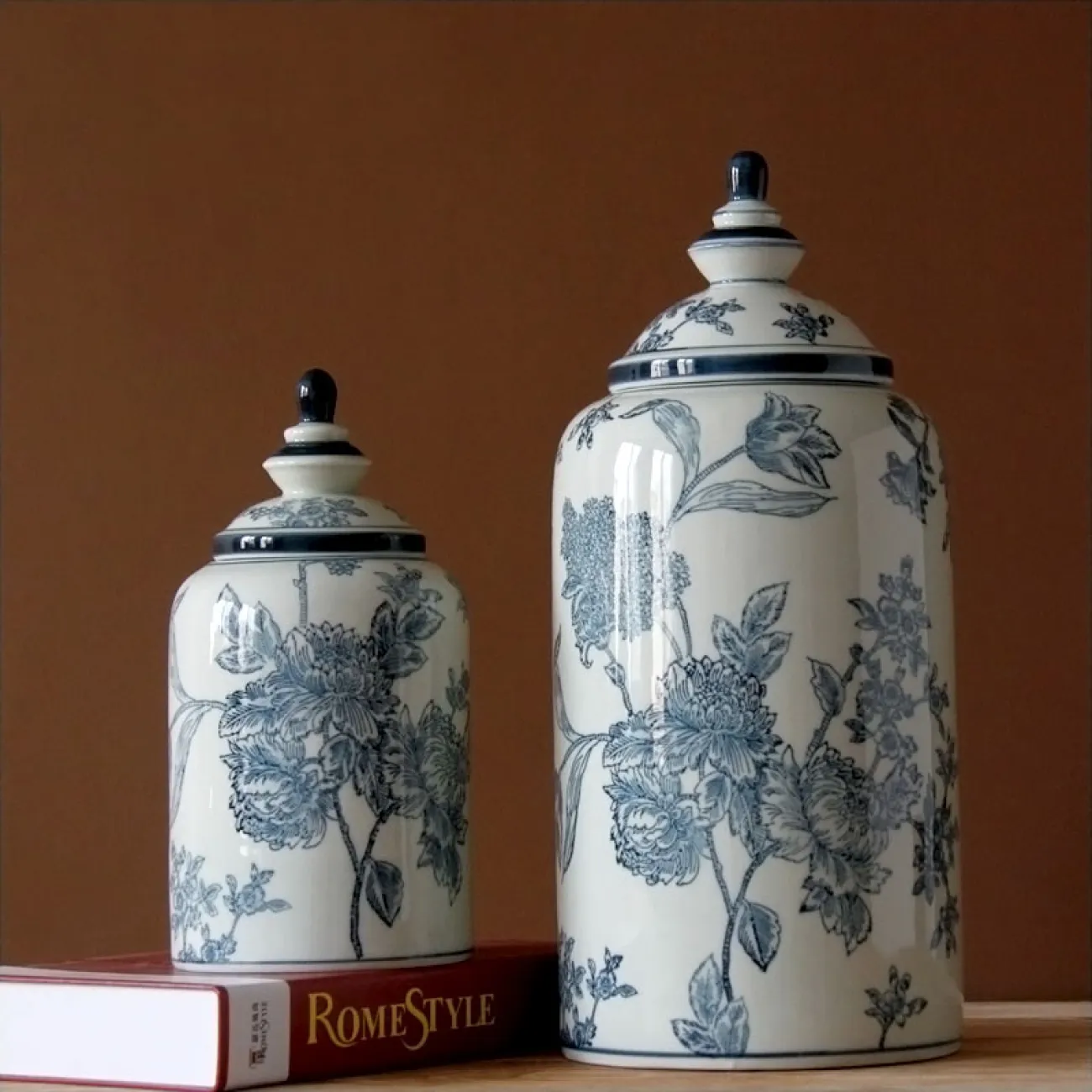 Креативная керамическая ваза для гостиной в Неоклассическом стиле LaLume DK20562-23