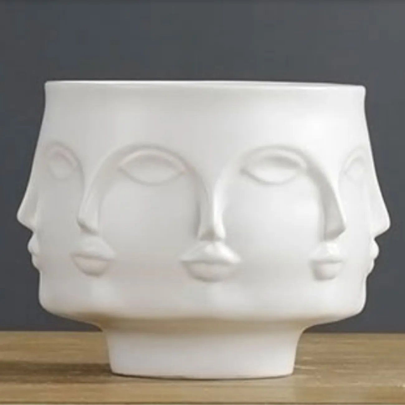 Креативная ваза для цветов в форме лиц в Скандинавском стиле LaLume DK20564-23