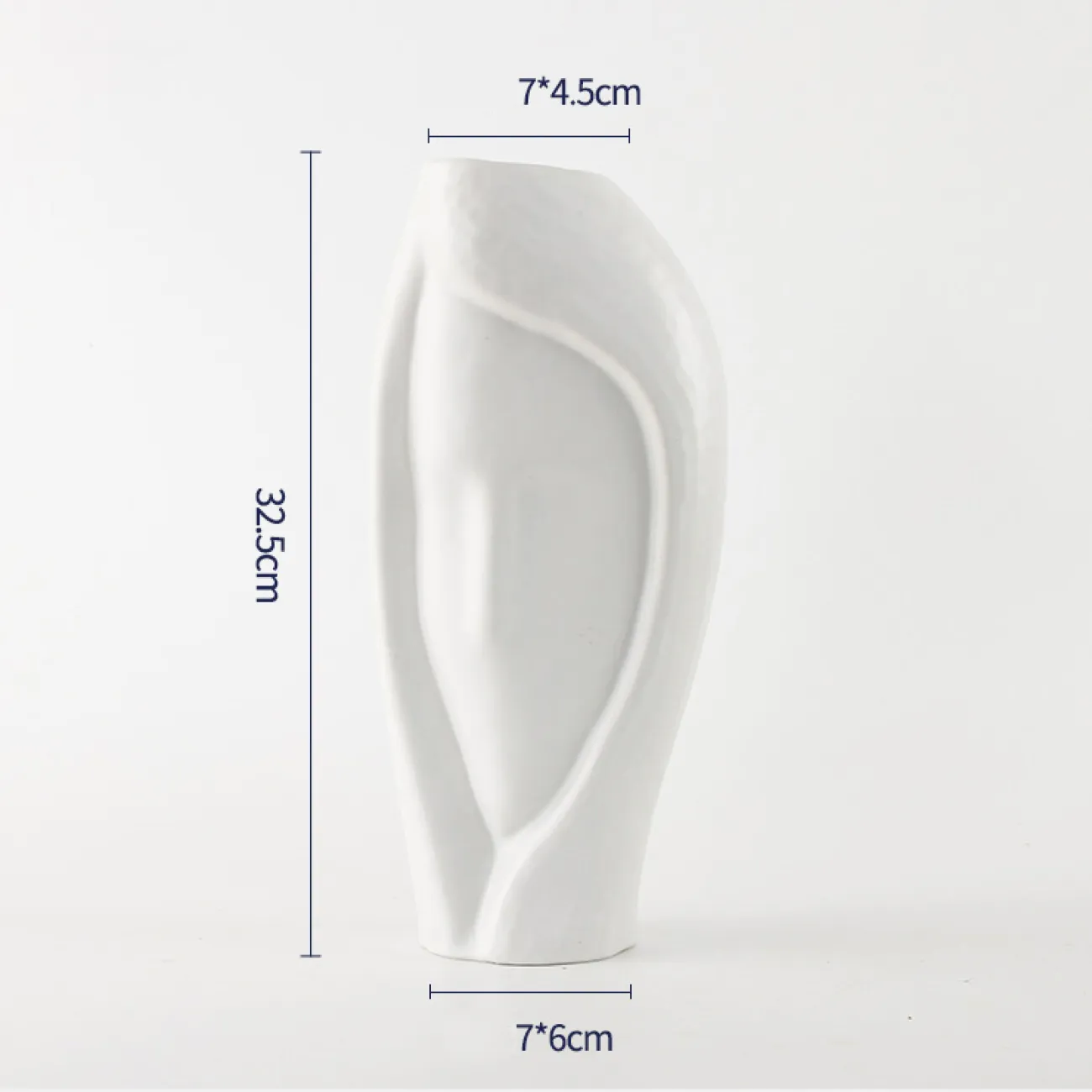 Креативная ваза для цветов в форме лиц в Скандинавском стиле LaLume DK20564-23