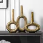Неоклассическая абстрактная геометрическая ваза для гостиной LaLume DK20566-23