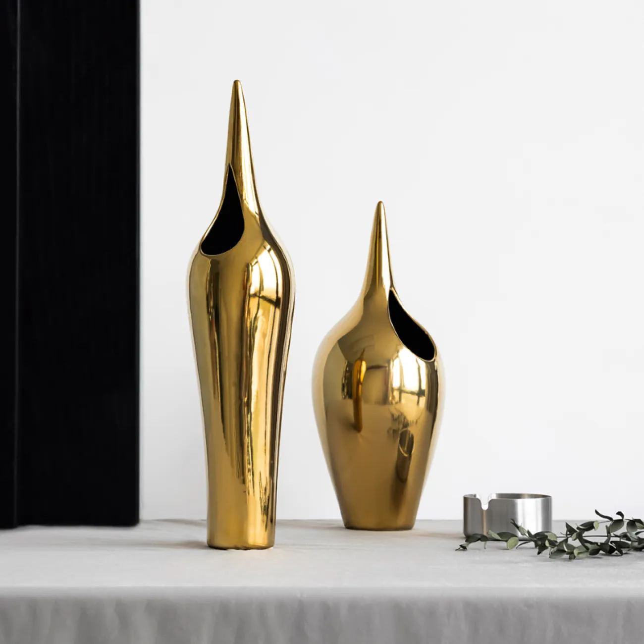 Простая и необычная керамическая ваза для гостиной в Европейском стиле LaLume DK20575-23