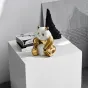 Минималистичная  керамическая статуэтка панды для гостиной в Современном стиле LaLume DK20588-23