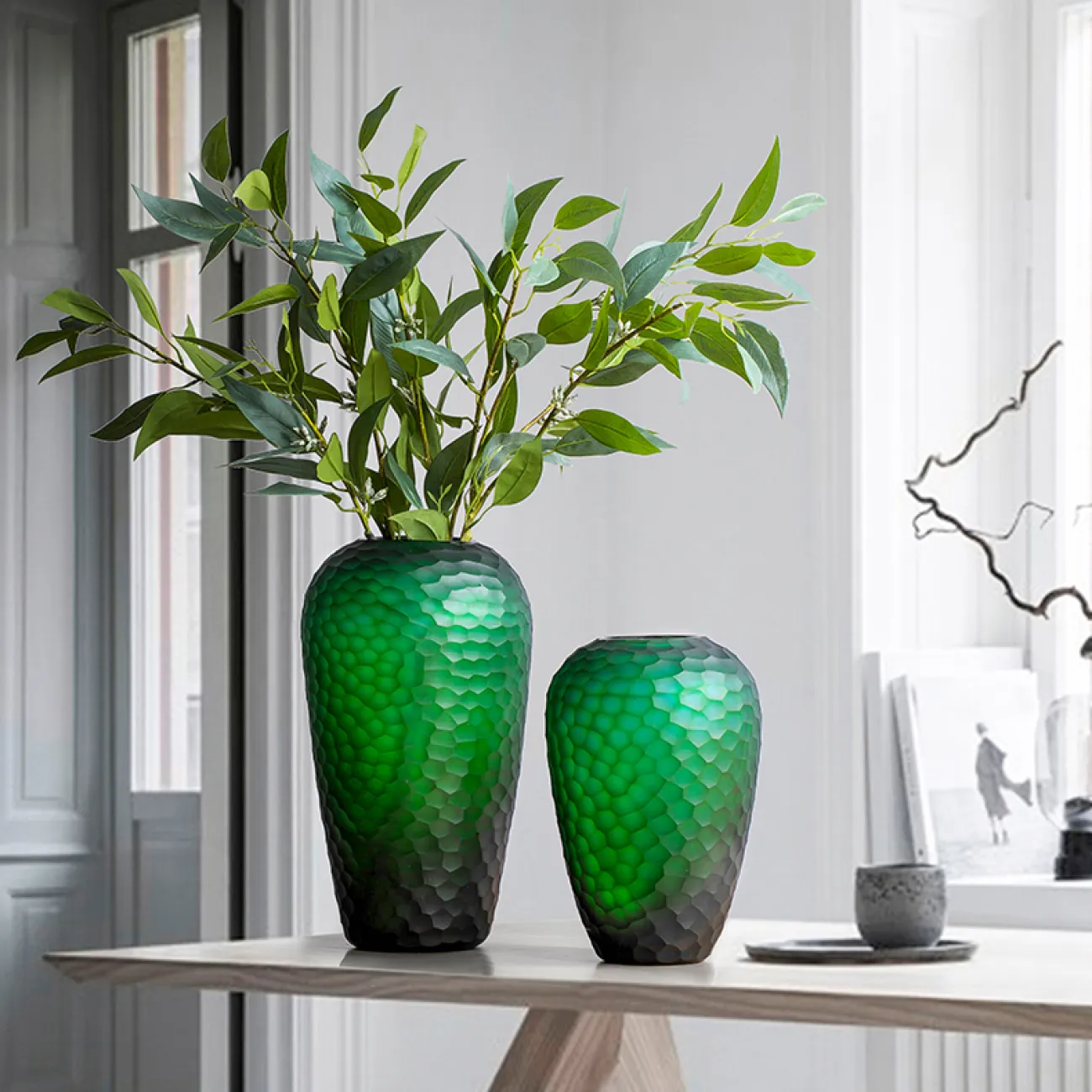 Роскошная стеклянная ваза для цветов в Современном стиле LaLume DK20589-23 Роскошная стеклянная ваза для цветов в Современном стиле LaLume DK20589-23