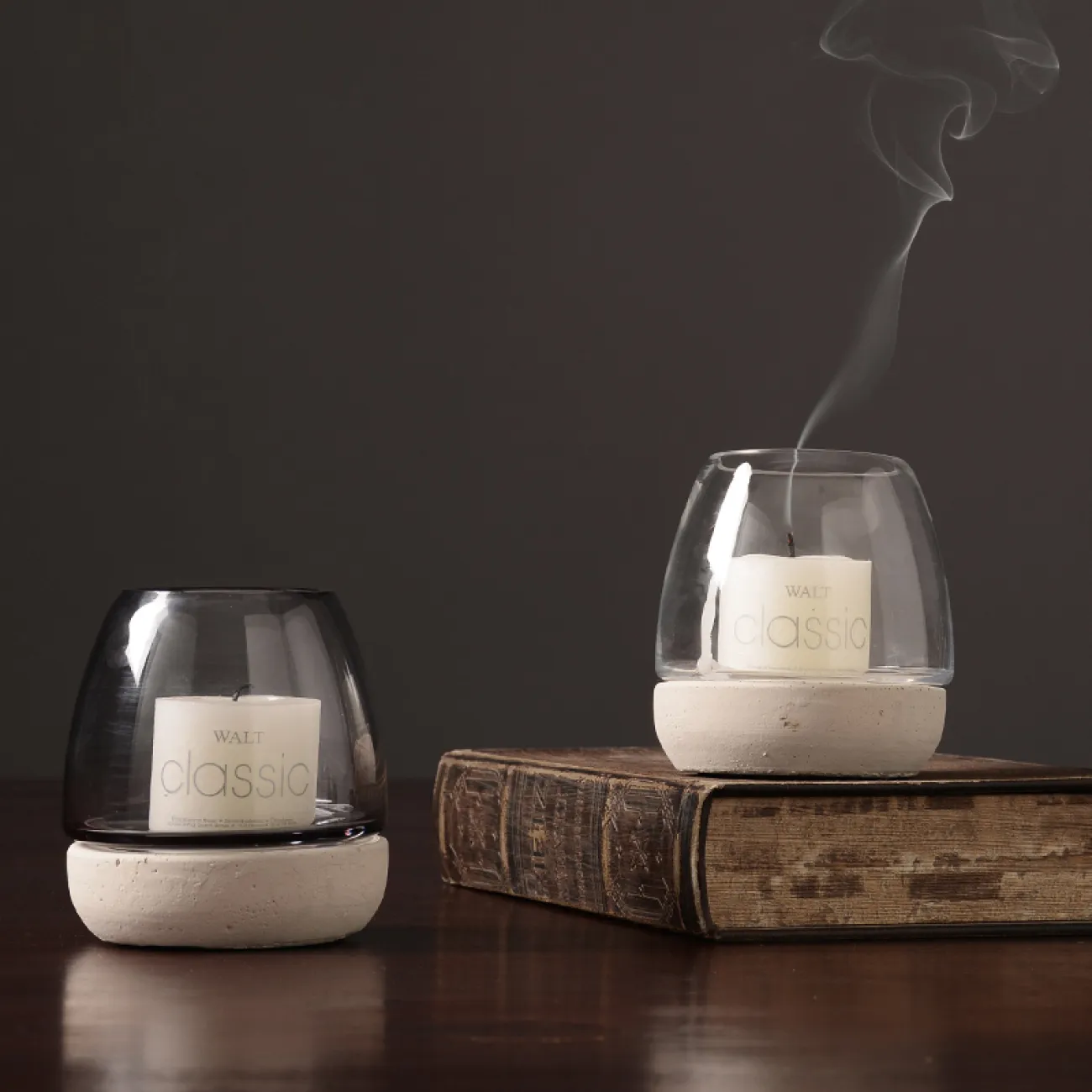 Креативный стеклянный подсвечник для гостиной в Скандинавском стиле LaLume DK20592-23 Креативный стеклянный подсвечник для гостиной в Скандинавском стиле LaLume DK20592-23