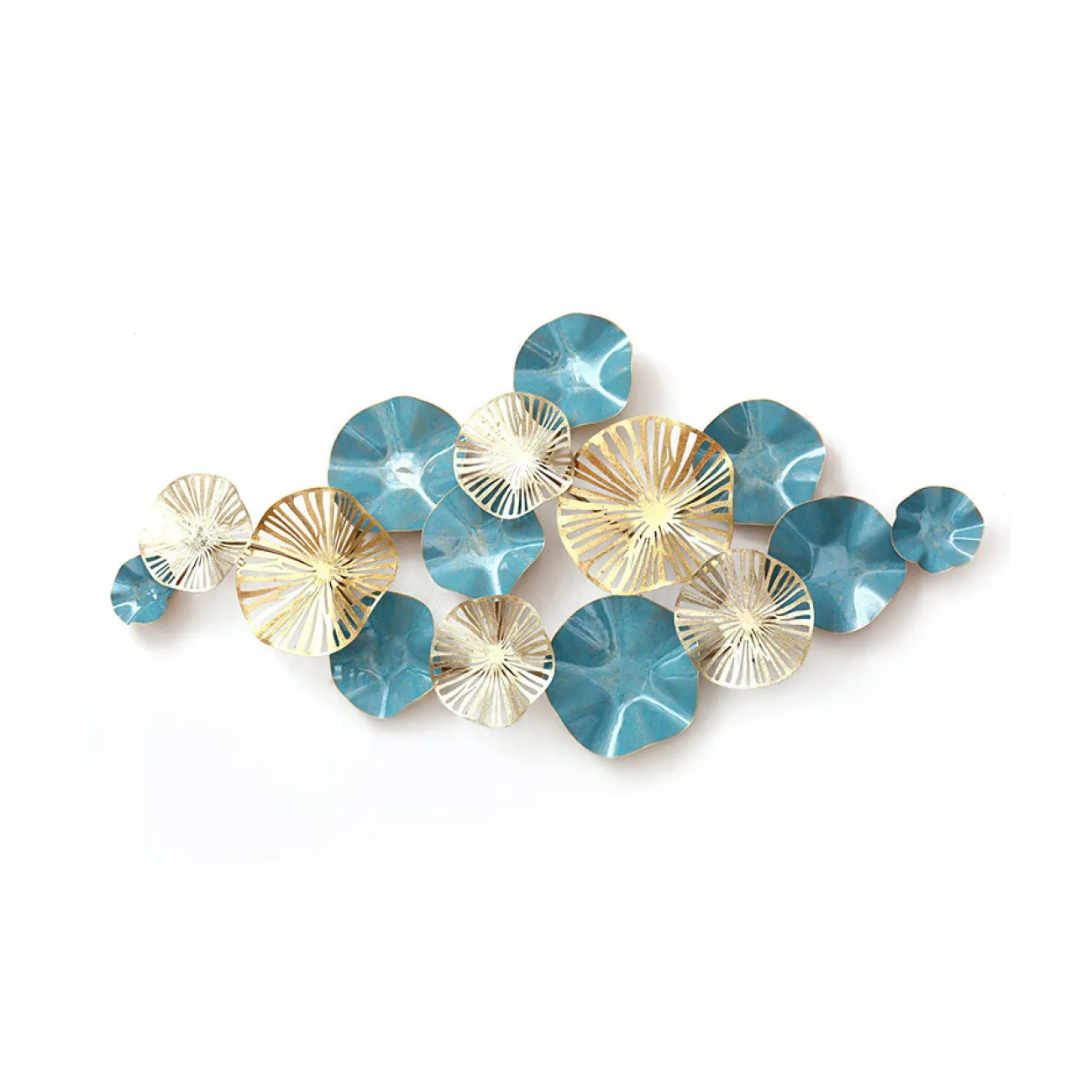 Трехмерное металлическое настенное украшение для гостиной в Скандинавском стиле LaLume DK20594-23