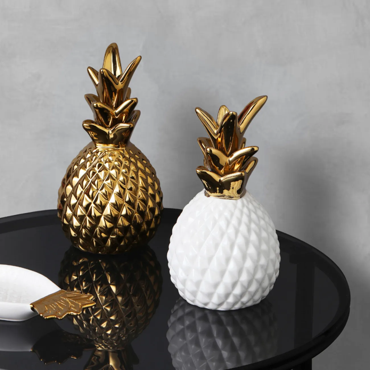 Минималистичная керамическая статуэтка и шкатулка для гостиной в Современном стиле LaLume DK20608-23