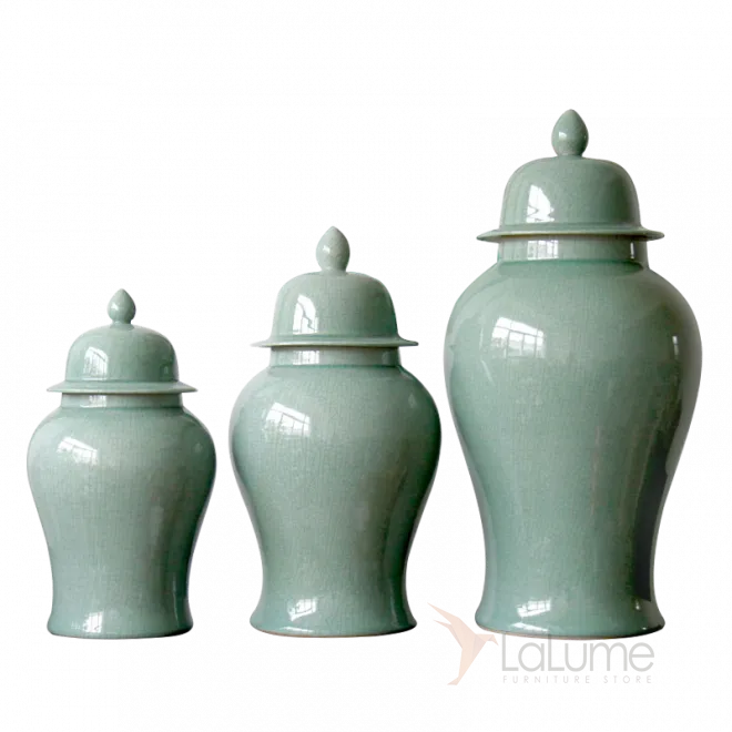 Минималистичная керамическая ваза LaLume DK20609-23