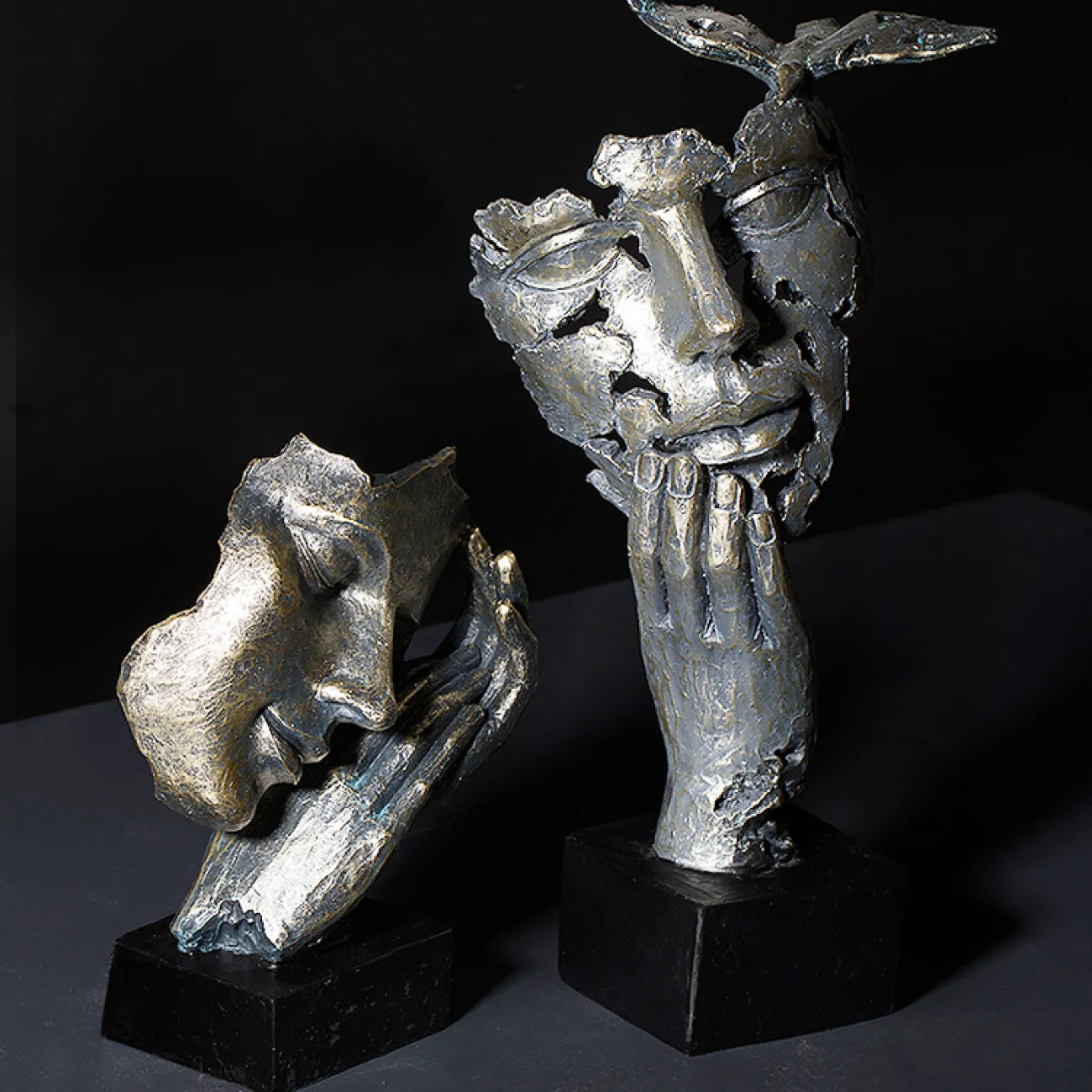 Абстрактные статуэтки с лицами людей в Скандинавском стиле LaLume DK20612-23