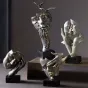 Абстрактные статуэтки с лицами людей в Скандинавском стиле LaLume DK20612-23