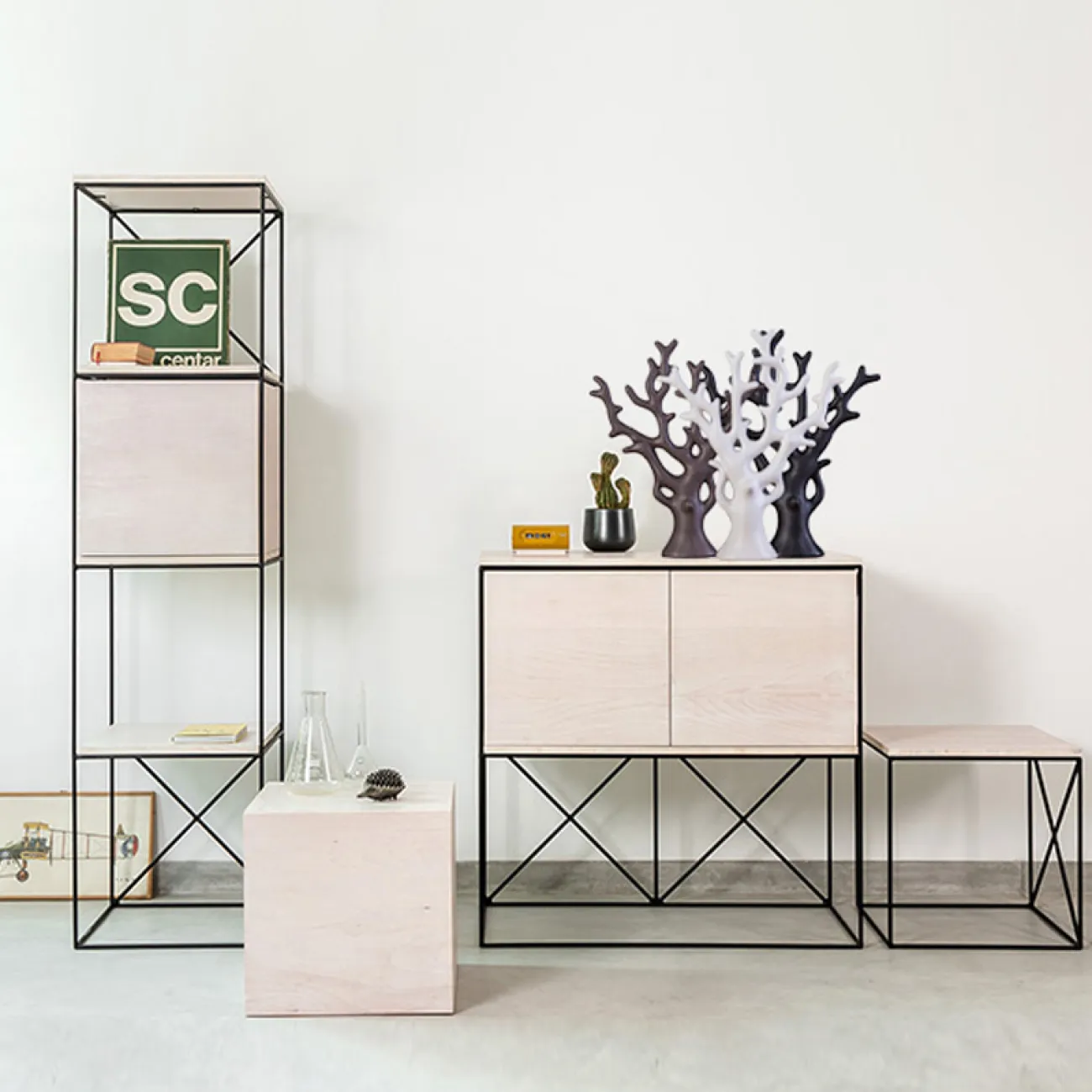 Необычное керамическое настольное украшение для гостиной в Скандинавском стиле LaLume DK20662-23