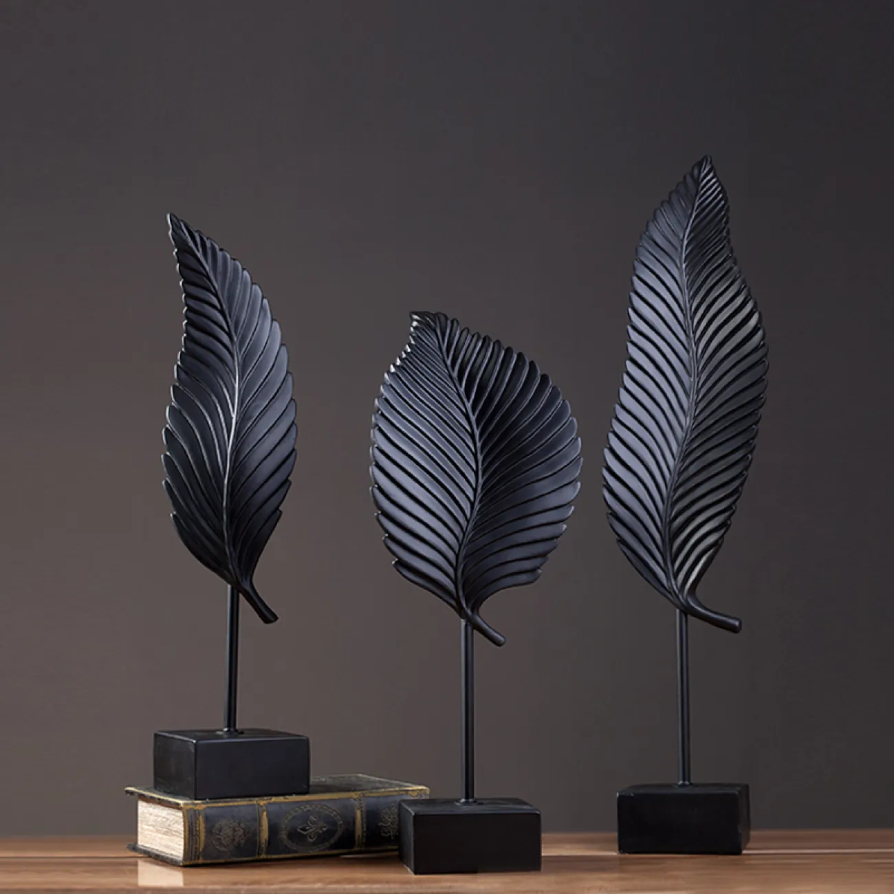 Абстрактное настольное украшение в форме листа в Скандинавском стиле  LaLume DK20664-23