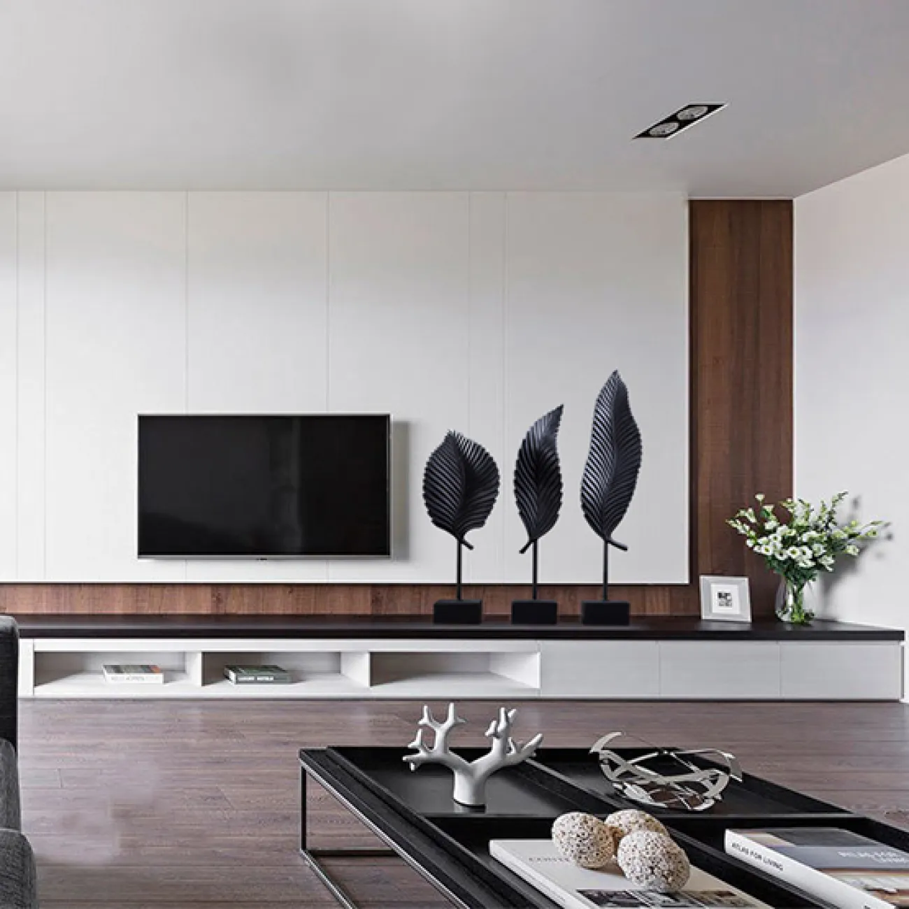 Абстрактное настольное украшение в форме листа в Скандинавском стиле  LaLume DK20664-23