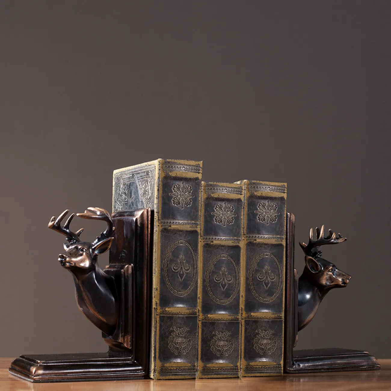 Ретро статуэтка головы оленя для гостиной в Американском стиле LaLume DK20670-23