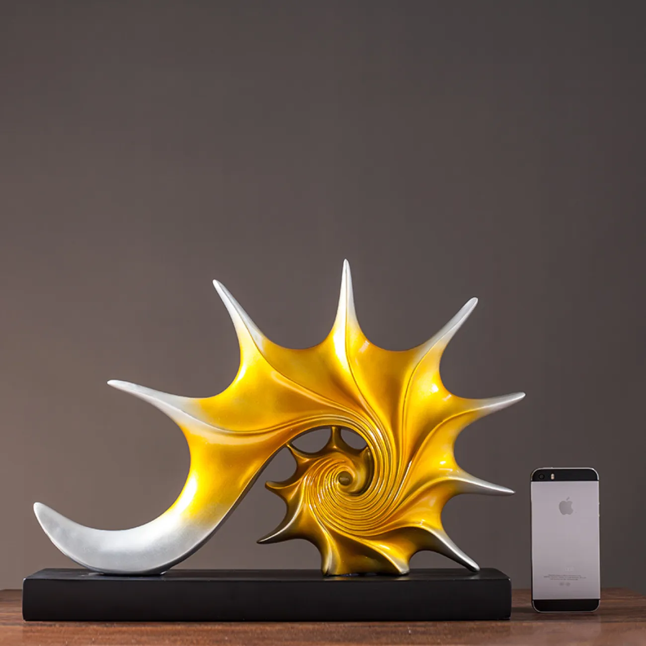 Абстрактная статуэтка ракушки для гостиной в Скандинавском стиле LaLume DK20671-23