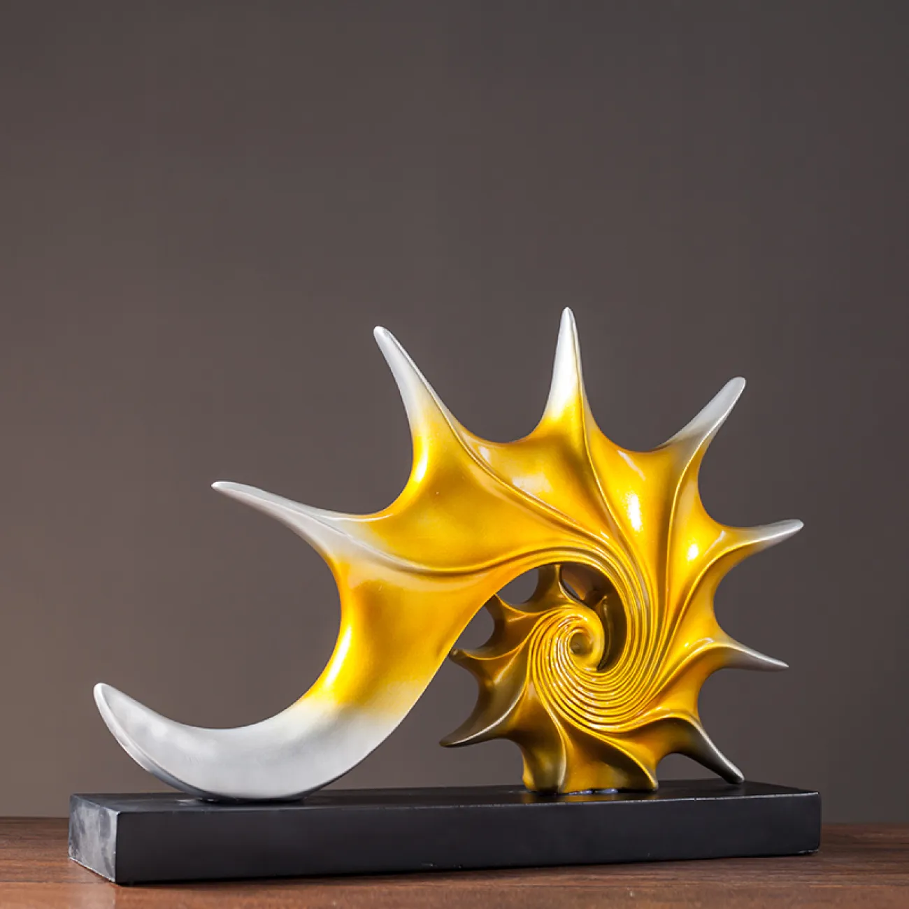 Абстрактная статуэтка ракушки для гостиной в Скандинавском стиле LaLume DK20671-23