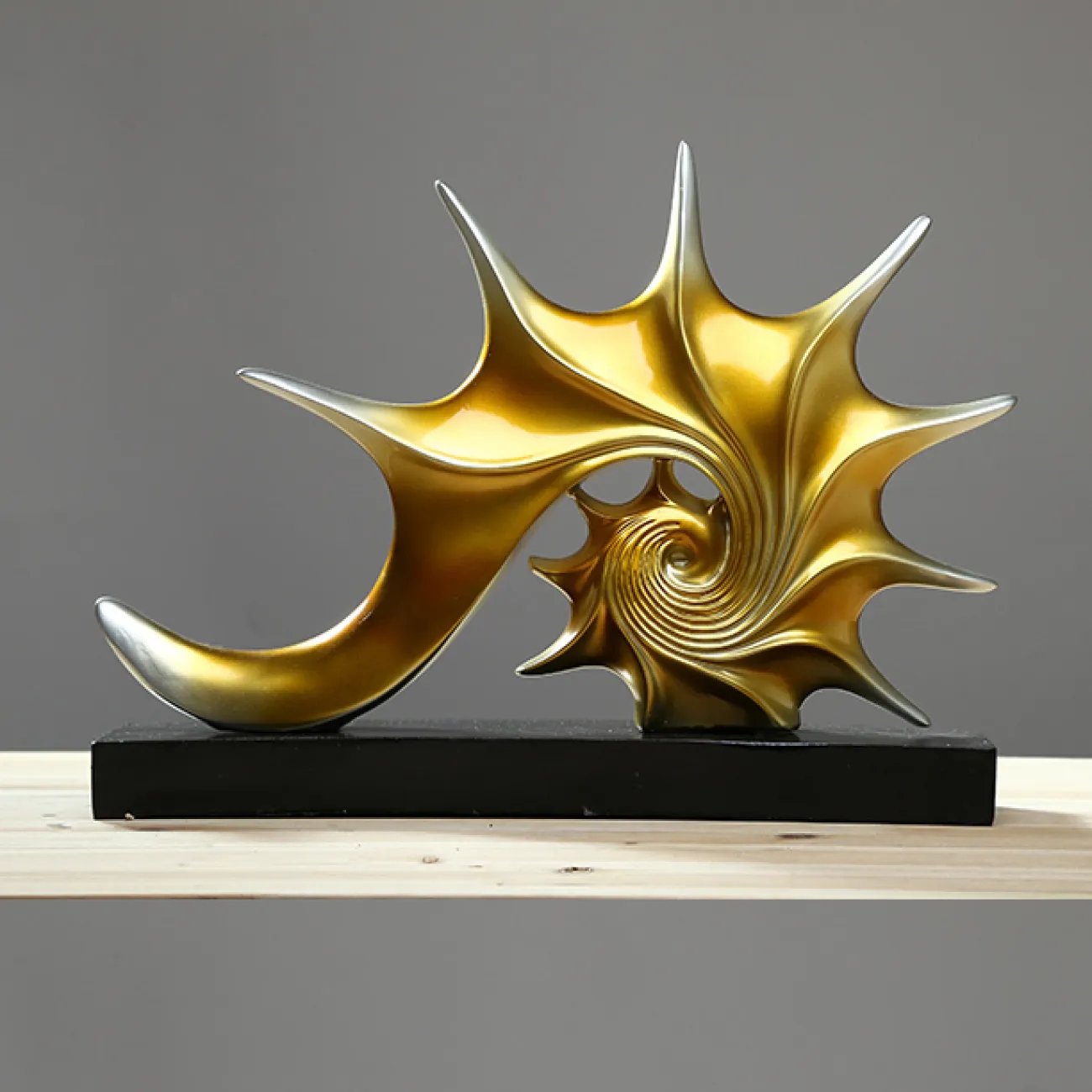 Абстрактная статуэтка ракушки для гостиной в Скандинавском стиле LaLume DK20671-23