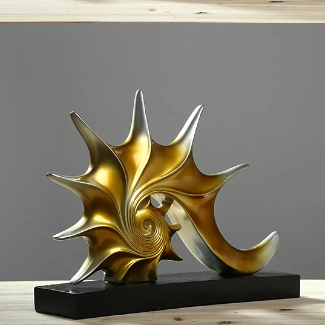 Абстрактная статуэтка ракушки для гостиной в Скандинавском стиле LaLume DK20671-23