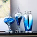 Градиентная стеклянная ваза LaLume DK20672-23