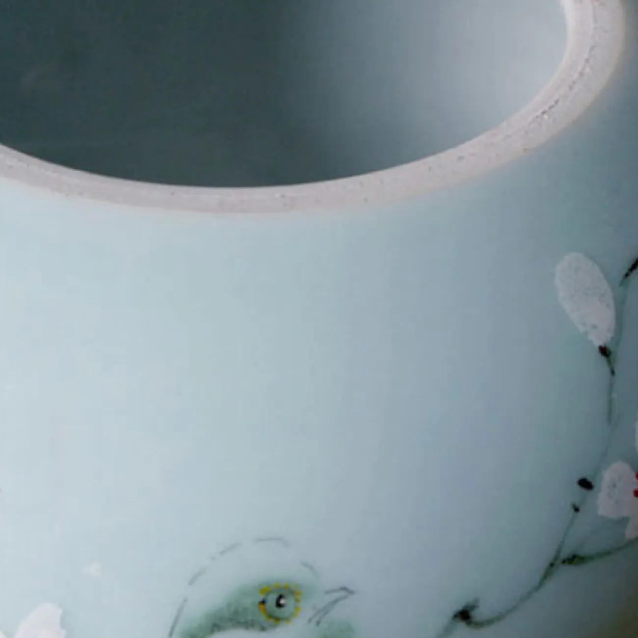 Креативная керамическая настольная ваза с узором в Неоклассическом стиле LaLume DK20681-23