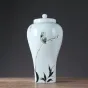 Креативная керамическая настольная ваза с узором в Неоклассическом стиле LaLume DK20681-23