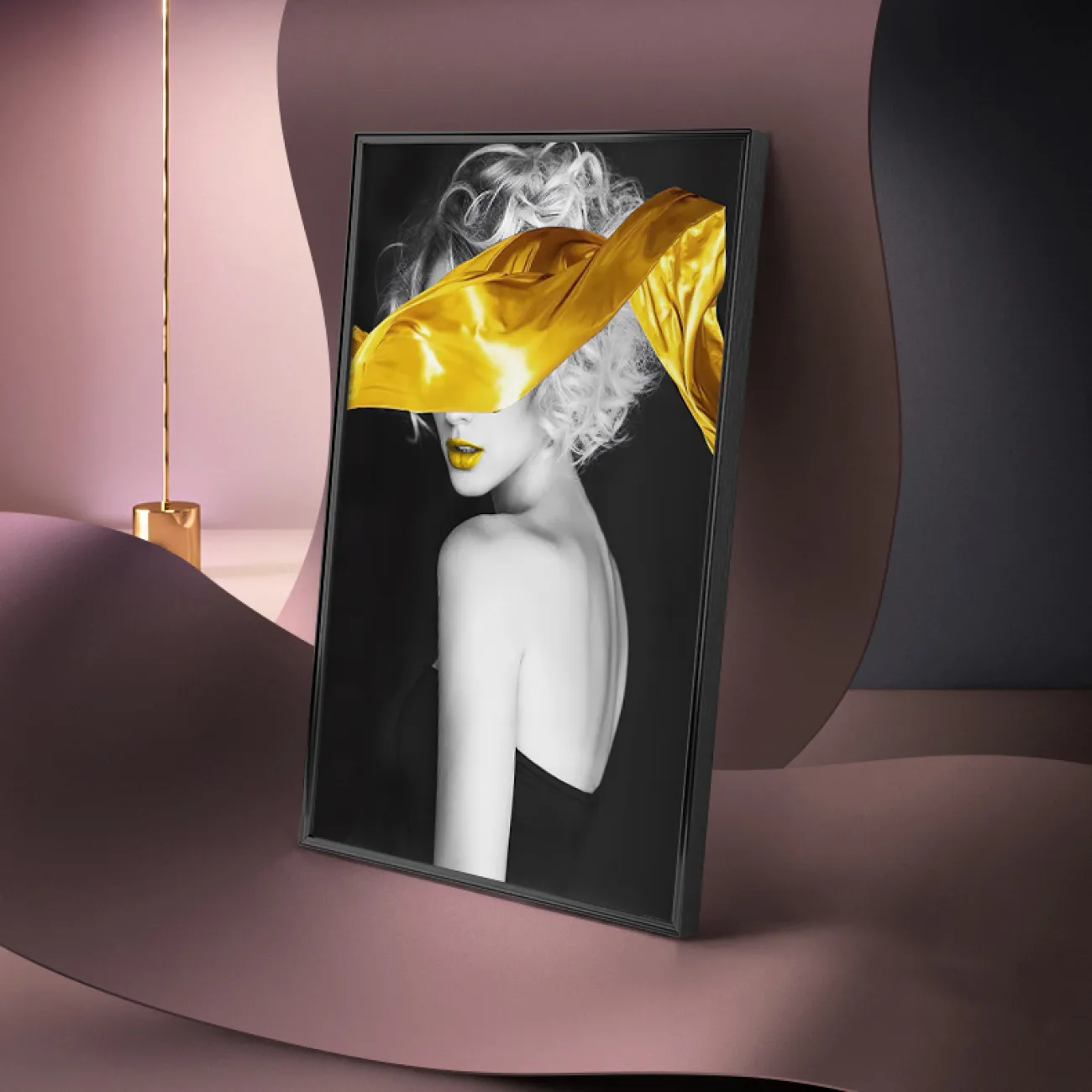 Роскошная декоративная картина для гостиной в стиле Постмодернизма LaLume DK20687-23