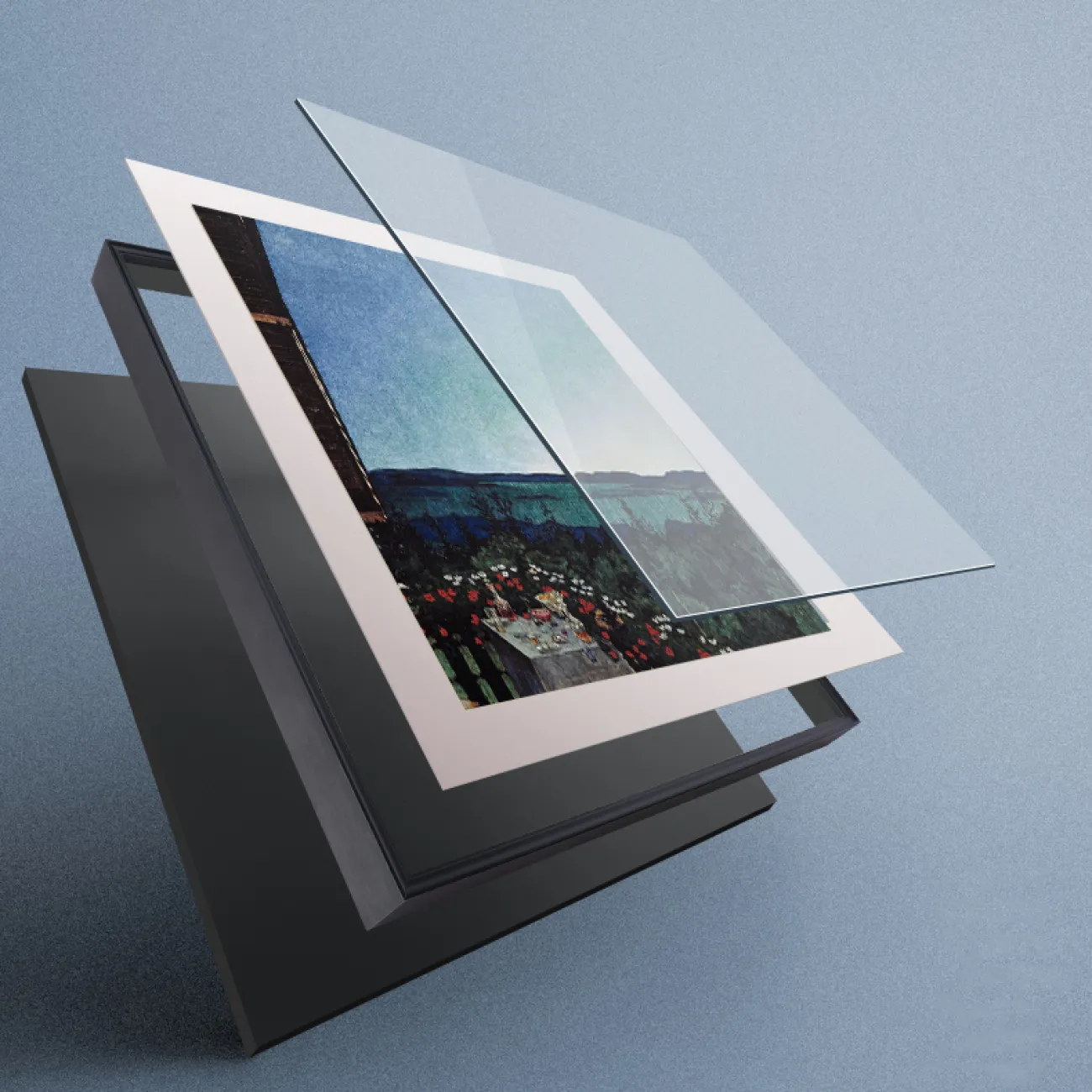 Роскошная декоративная картина для гостиной в стиле Постмодернизма LaLume DK20687-23