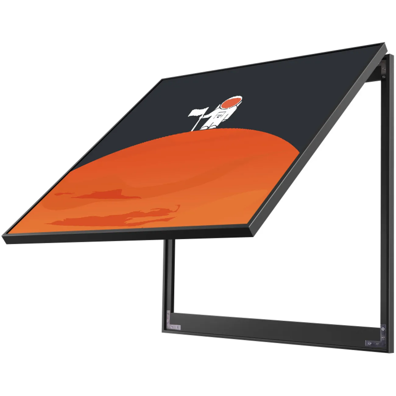 Минималистичная картина космонавта для гостиной в Современном стиле LaLume DK20700-23