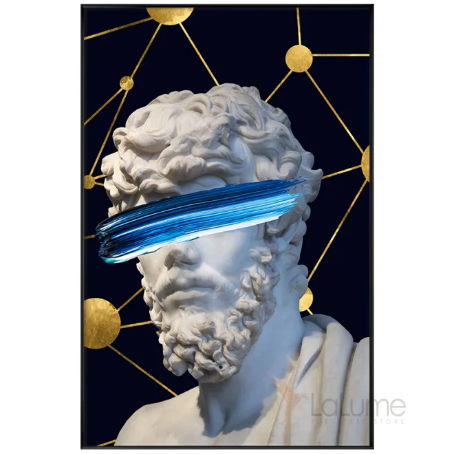 Минималистичная декоративная картина для гостиной в Современном стиле LaLume DK20701-23 Минималистичная декоративная картина для гостиной в Современном стиле LaLume DK20701-23