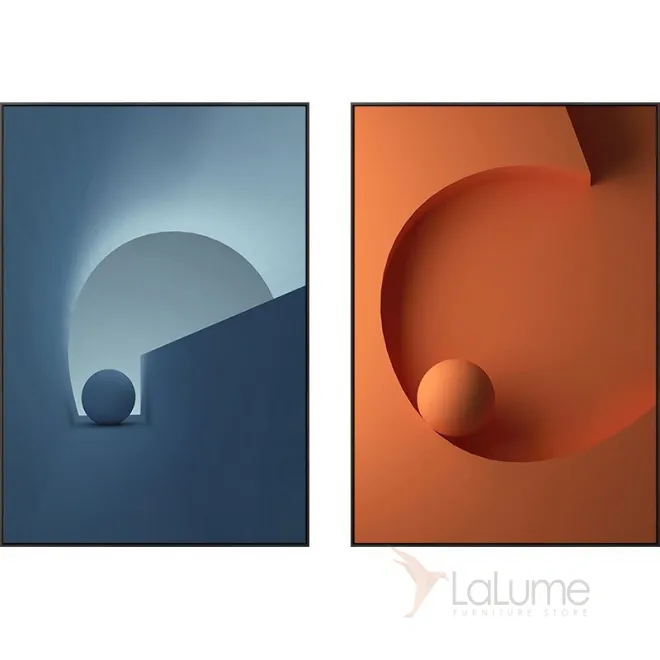 Роскошная абстрактная картина в форме букв LaLume DK20717-23