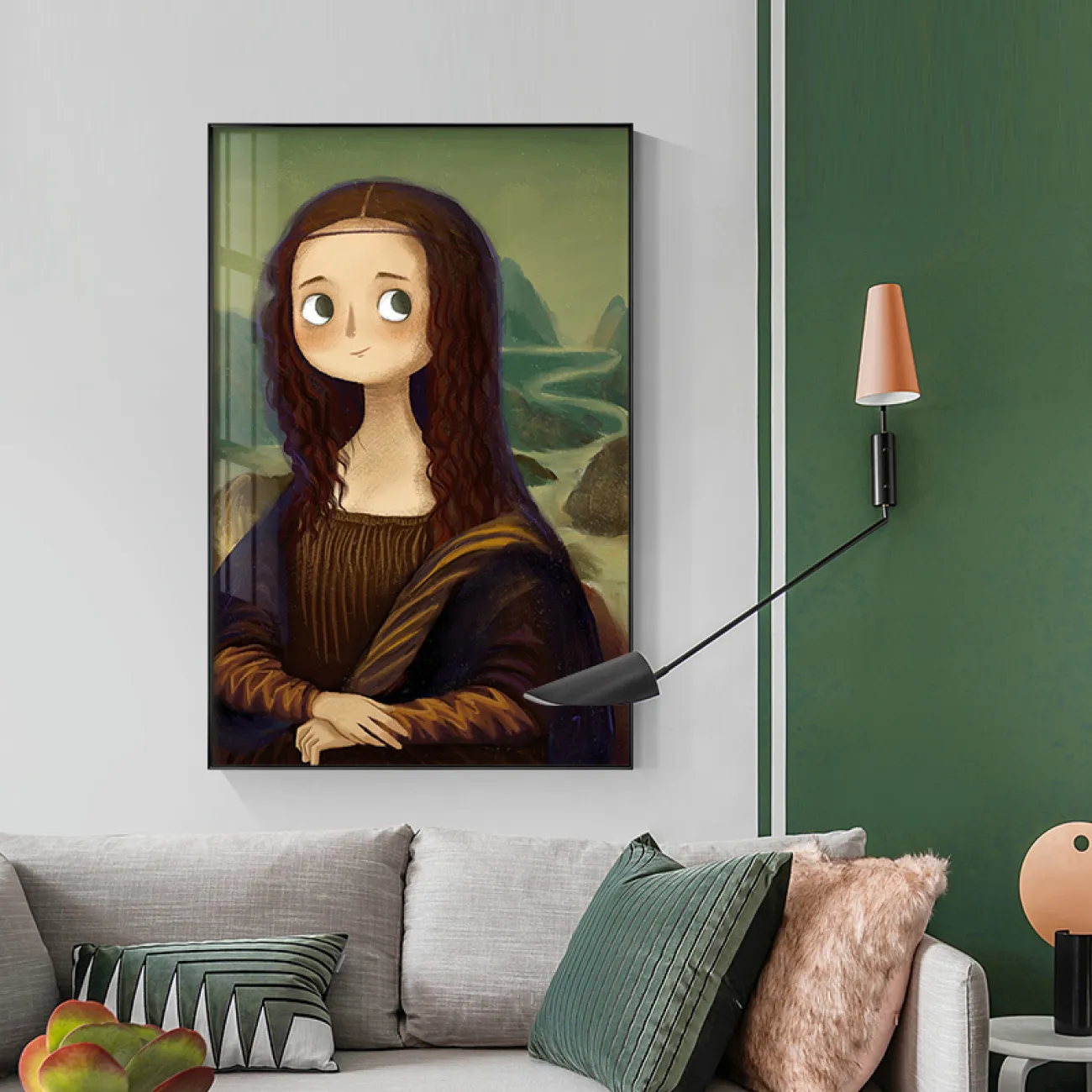 Декоративная роскошная картина для гостиной в стиле Ностальгический ретро LaLume DK20719-23