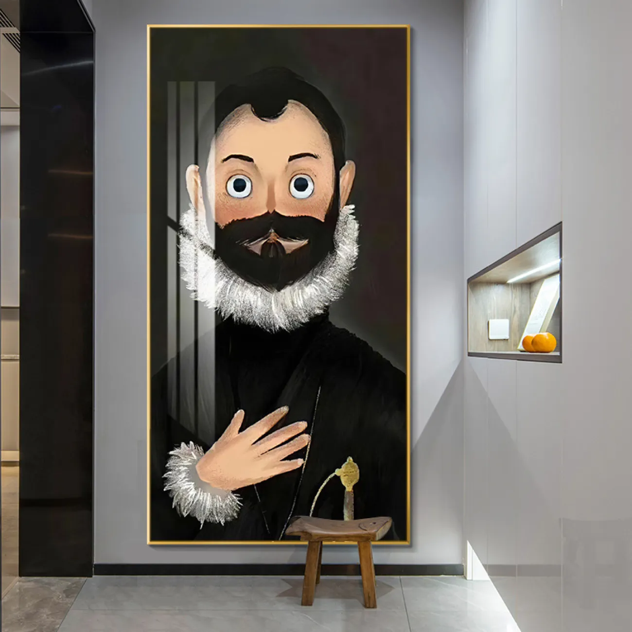 Декоративная роскошная картина для гостиной в стиле Ностальгический ретро LaLume DK20719-23