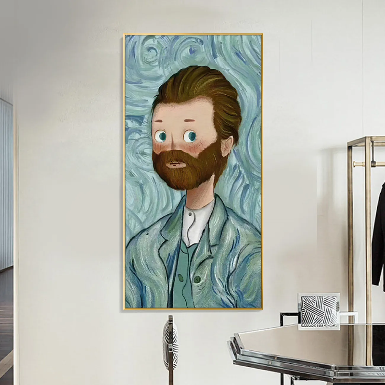 Декоративная роскошная картина для гостиной в стиле Ностальгический ретро LaLume DK20719-23