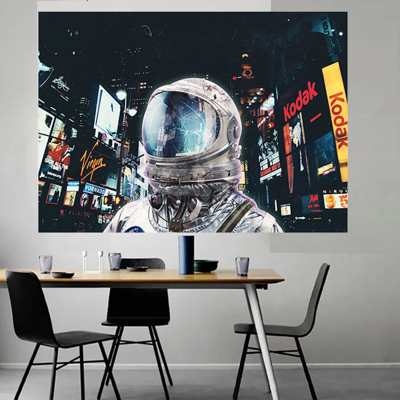 Декоративная настенная картина астронавта для гостиной в Современном стиле LaLume DK20759-23