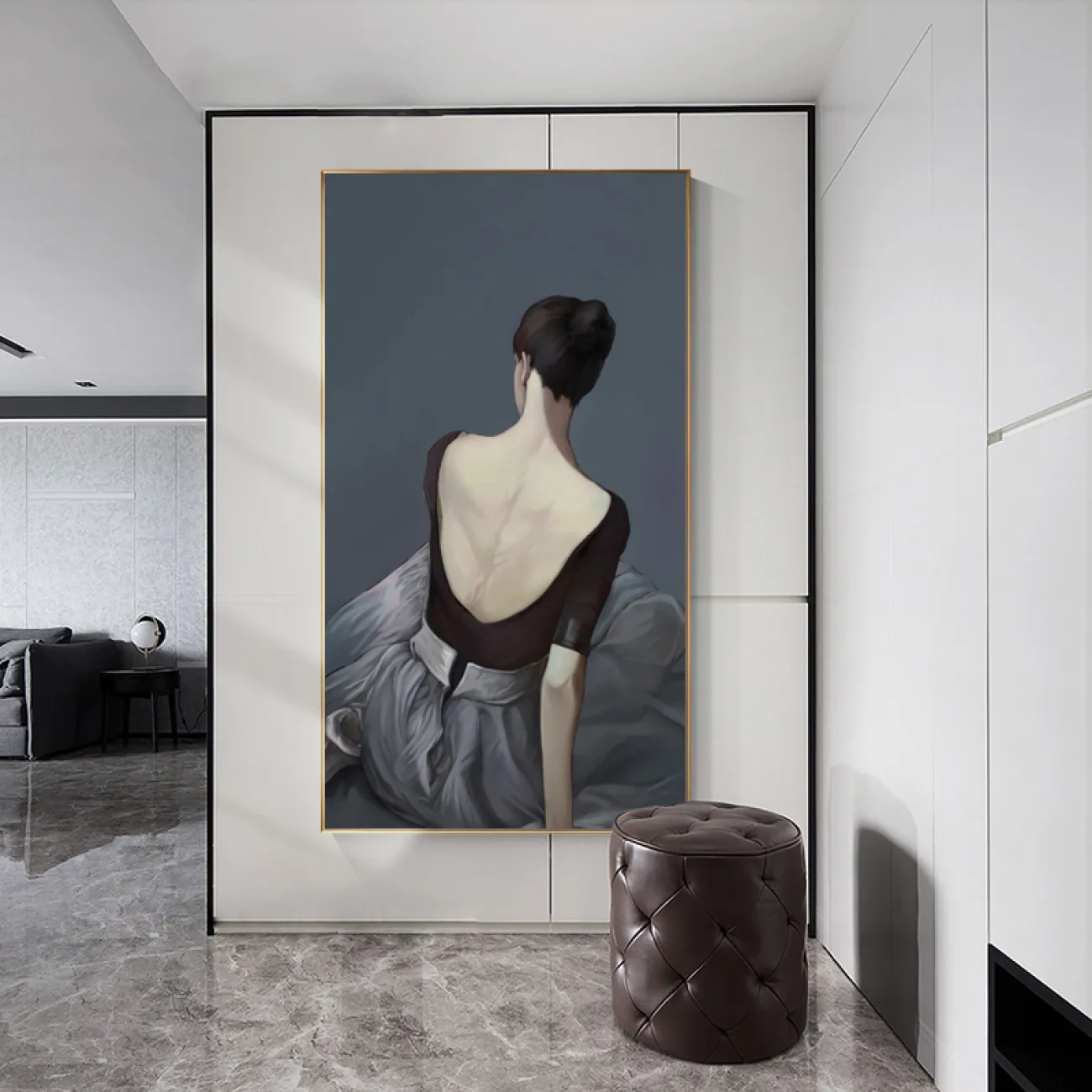 Роскошная настенная декоративная картина в Современном стиле LaLume DK20761-23