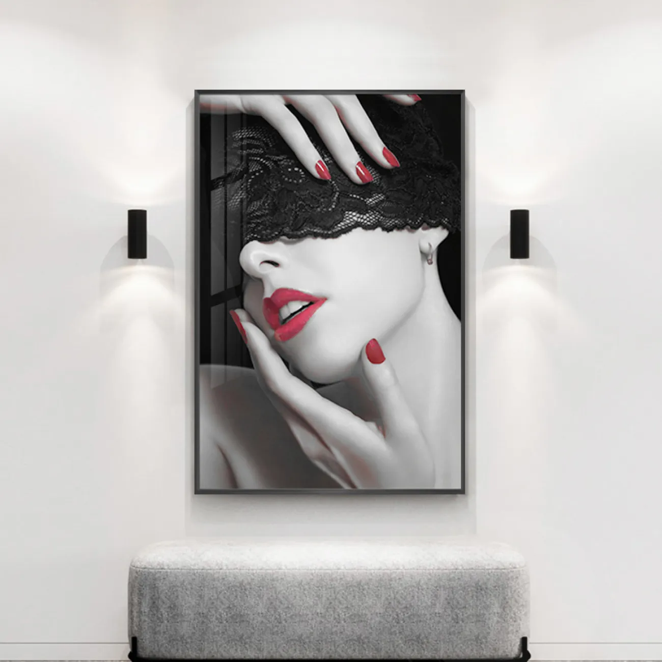 Постмодернистская настенная картина для гостиной в Современном стиле LaLume DK20765-23 Постмодернистская настенная картина для гостиной в Современном стиле LaLume DK20765-23