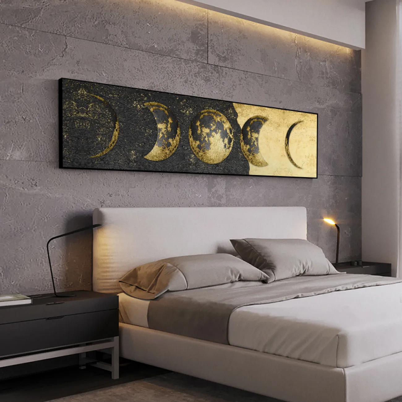 Декоративная настенная картина для спальни в Современном стиле LaLume DK20766-23