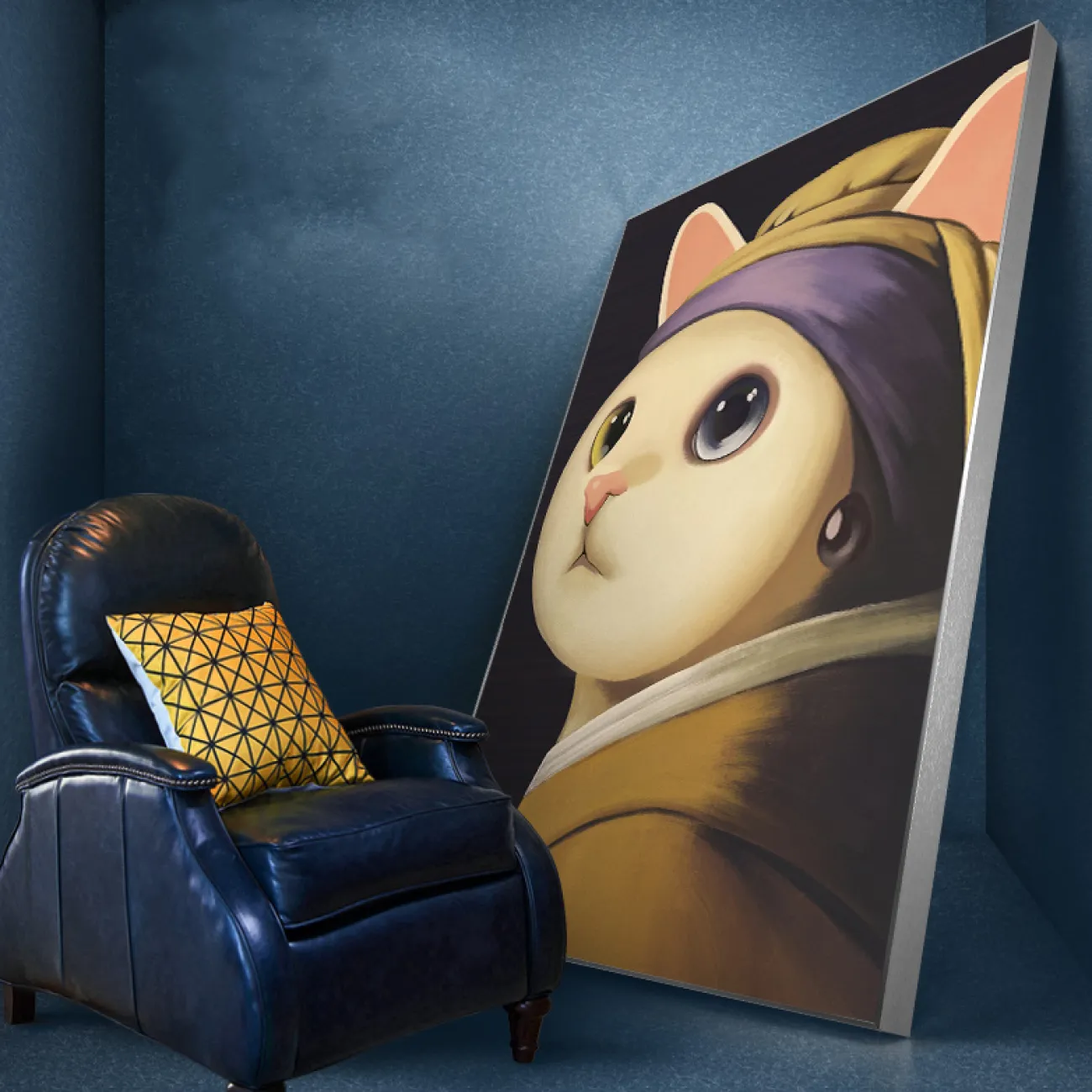 Великолепная картина маслом для гостиной в Скандинавском стиле LaLume DK20787-23 Великолепная картина маслом для гостиной в Скандинавском стиле LaLume DK20787-23