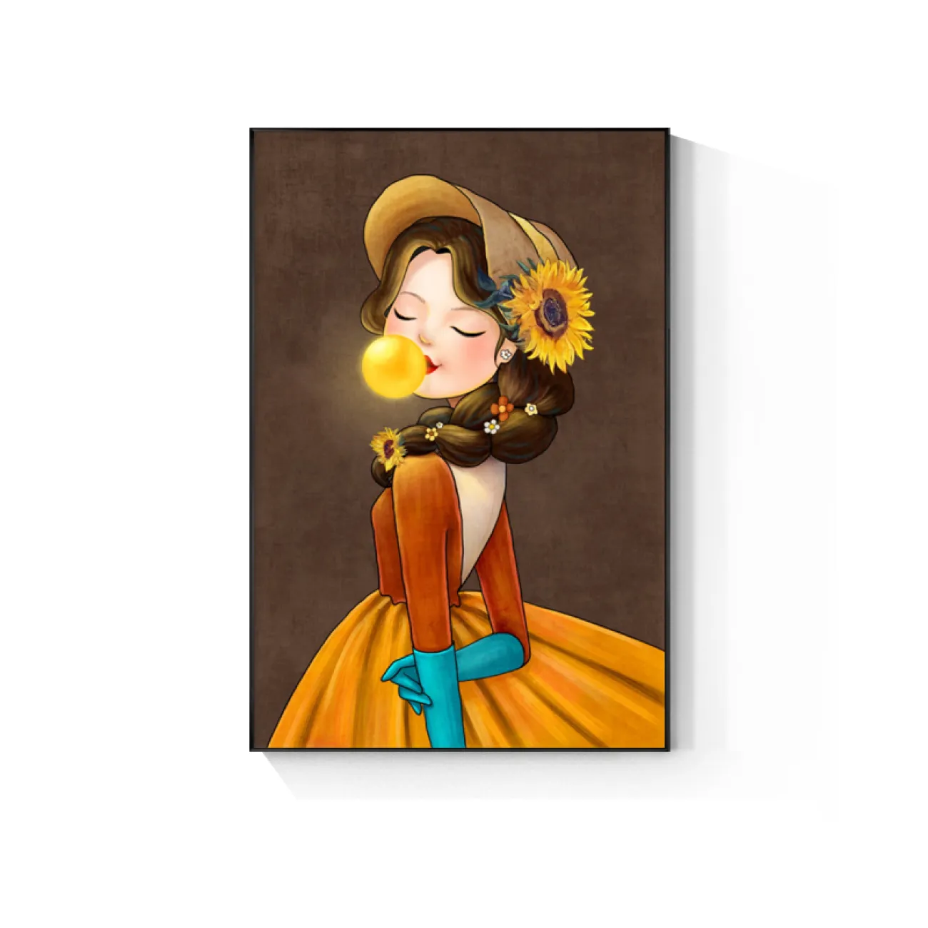 Великолепная картина маслом для гостиной в Скандинавском стиле LaLume DK20787-23 Великолепная картина маслом для гостиной в Скандинавском стиле LaLume DK20787-23