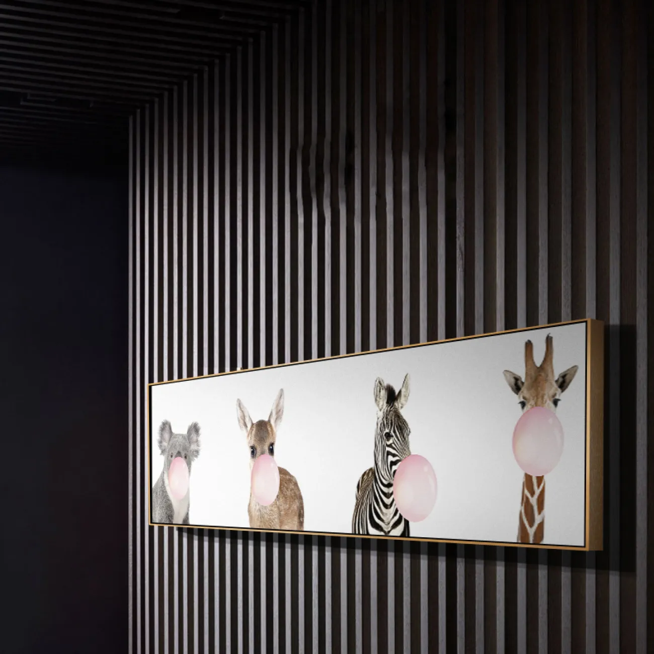 Необычная минималистичная картина с животными для спальни в Современном стиле LaLume DK20789-23 Необычная минималистичная картина с животными для спальни в Современном стиле LaLume DK20789-23