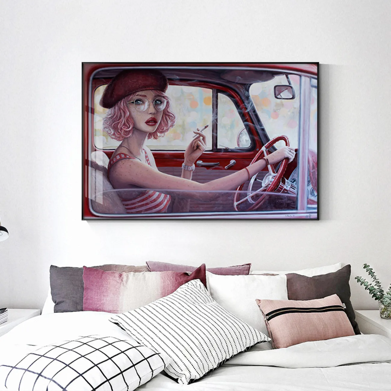 Роскошная современная минималистичная картина для гостиной в Скандинавском стиле LaLume DK20790-23