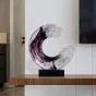Необычная прозрачная дизайнерская скульптура для гостиной в Современном стиле LaLume DK20794-23