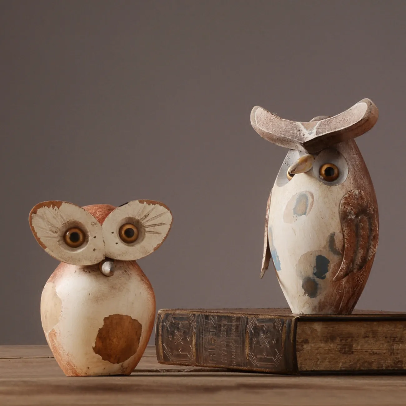 Ретро украшение в виде совы для гостинной в Американском стиле LaLume DK20818-23